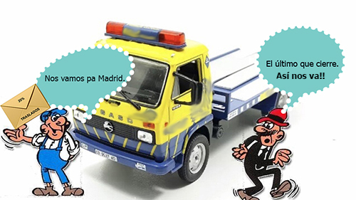 Imagen humorística sobre corruptelas